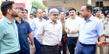 چیف سیکرٹری نے یاتری نواس کا دورہ کیا