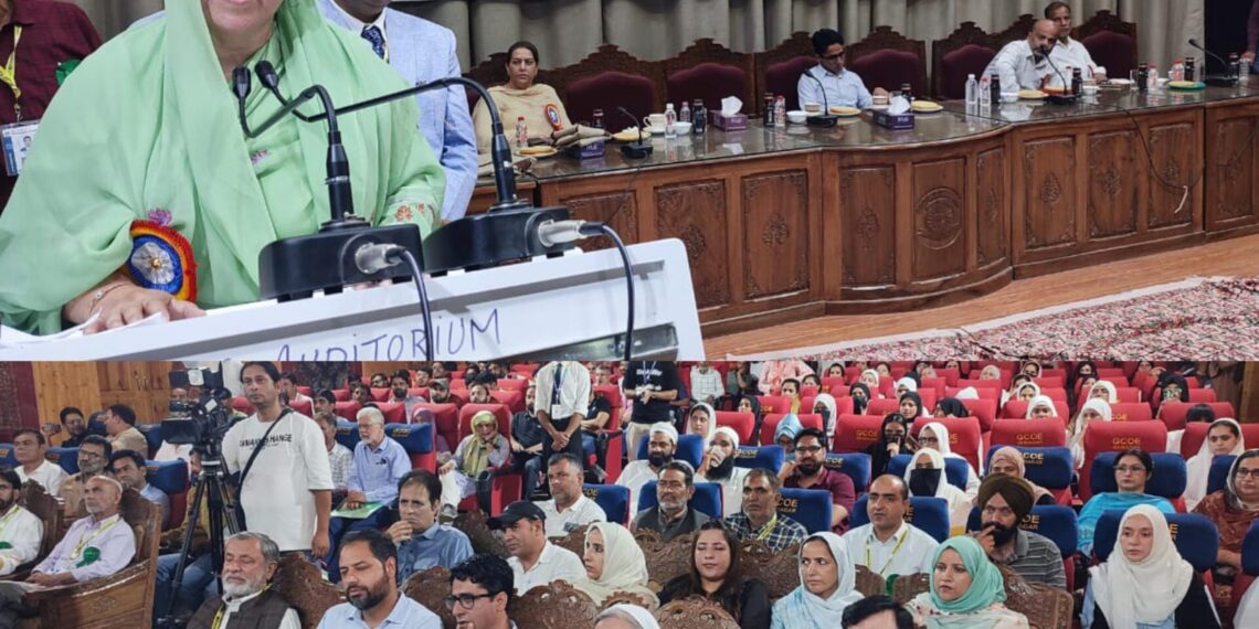 منشیات سے پاک جموںوکشمیر نہ صرف وقت کی ضرورت ہے بلکہ آنے والی نسلوں کی بقاءاور بہبود کیلئے ناگزیر ہے۔ سکینہ اِیتو