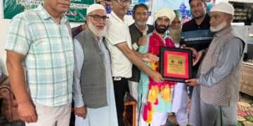 ستیش ومل کو خلعت بلخی انعام سے نوازا گیا