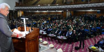 ہمارا واحد مقصد امن اور خوشحالی کو فروغ دینا ہے تا کہ وکست بھارت کا ہدف حاصل کیا جا سکے ۔ ایل جی سنہا