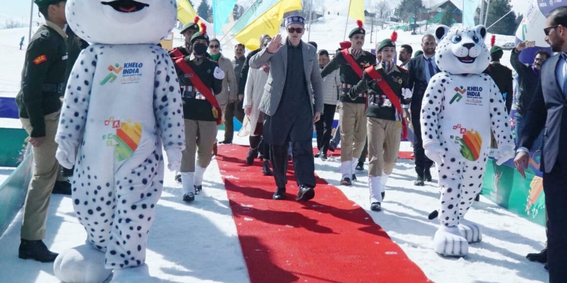 وزیر اعلیٰ نے 6 ویں کھیلو انڈیا ونٹر گیمز میں گلمرگ کو بین الاقوامی سکی منزل بنانے کا وژن بیان کیا