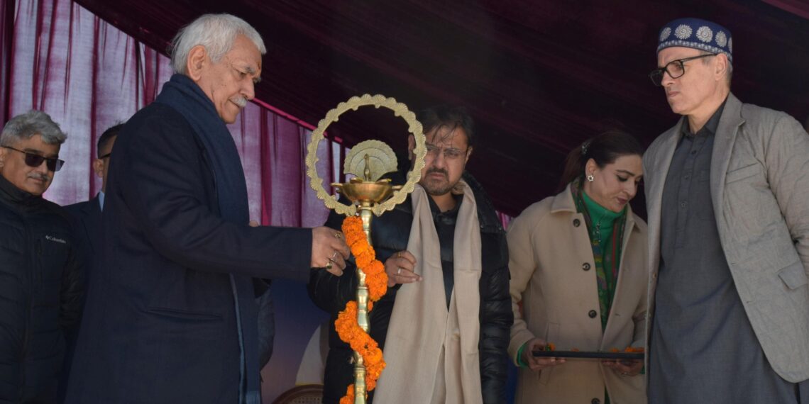 کھیل جموں و کشمیر کی شناخت، قومی اتحاد کی عکاس،گلمرگ میں کھیلو انڈیا سرمائی کھیلوںکے چھٹے ایڈیشن کا باضابط طور آغا ز: ایل جی منوج سنہا