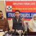 سرینگر میں” ساکھشر بھارت مشن “کے ملاازمین کی پریس کانفرنس