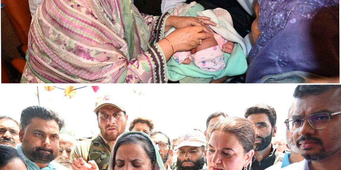 سکینہ اِیتو نے ڈِسٹرکٹ ہسپتال کولگام سے ’پلس پولیس امیونائزیشن مہم ‘ کا آغاز کیا