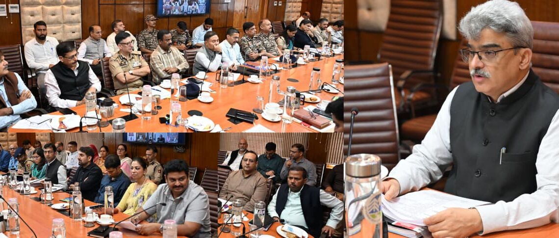 چیف سیکرٹری نے 80 ویں یوم آزادی کی تقریبات کے اِنتظامات کا جائز ہ لیا
